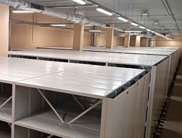 мобильные стеллажи для архива